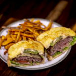 San Francisco Burger at The 5 Spot Cafe in Buford GA