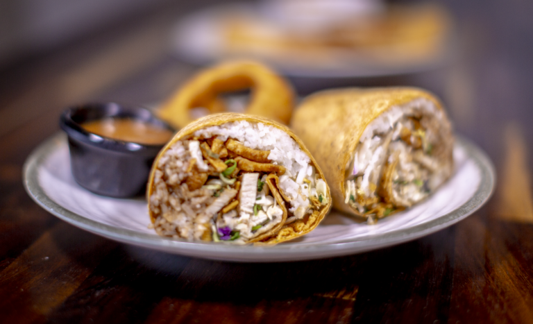Thai Chicken Wrap at The 5 Spot Cafe in Buford