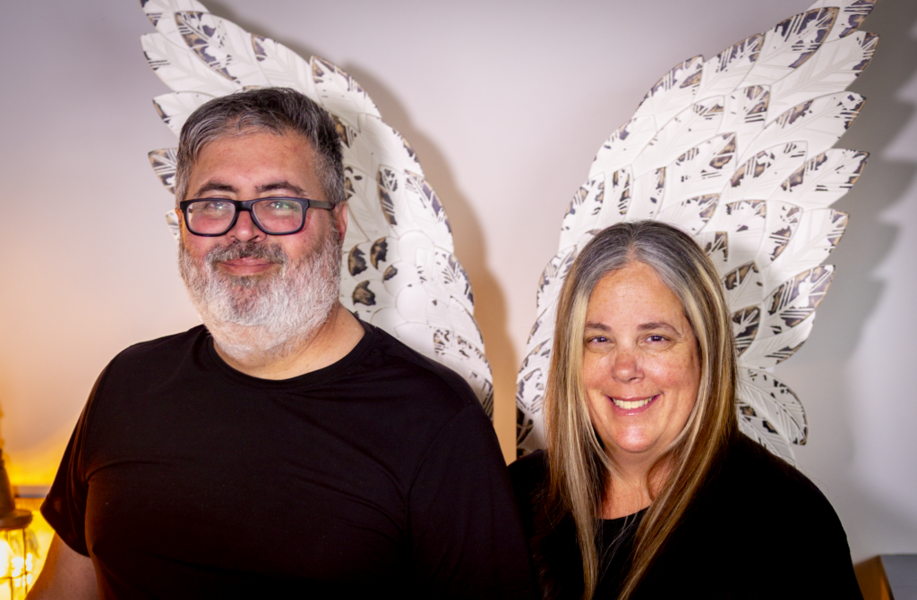 Scott and Mo, owners of The 5 Spot Cafe in Buford GA